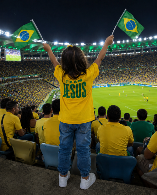 Camiseta Cristã  INF - TEAM JESUS