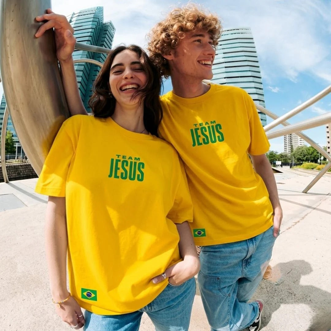 Camiseta Cristã - TEAM JESUS COPA
