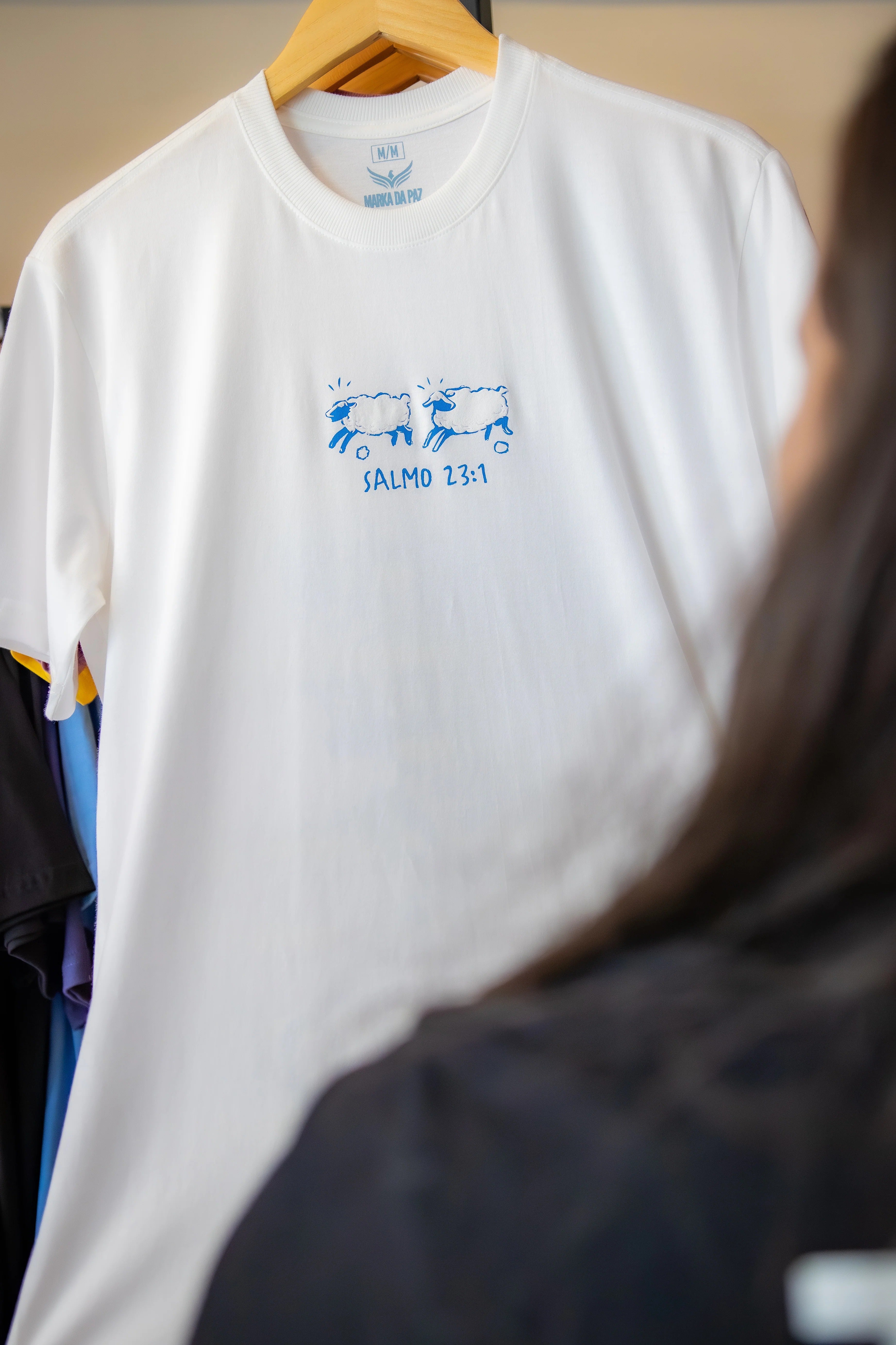 Camiseta Cristã INF - O SENHOR É O MEU PASTOR