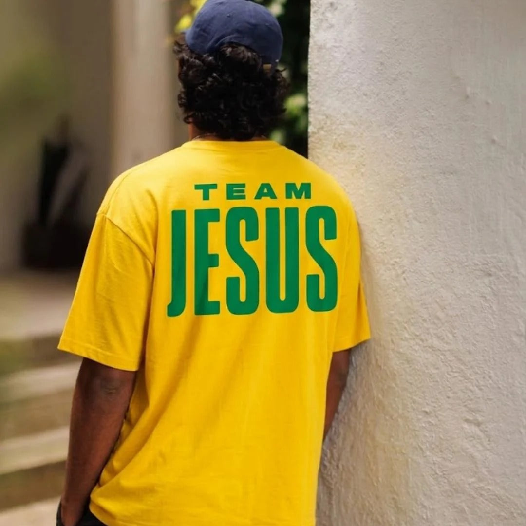 Camiseta Cristã - TEAM JESUS COPA